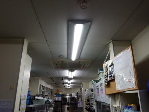 愛知県名古屋市の飲食店にてLED照明電気工事