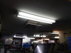 愛知県名古屋市の飲食店にてLED照明電気工事