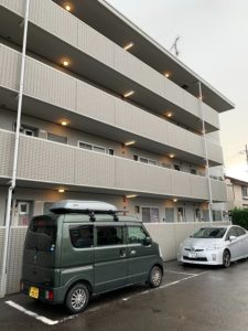 名古屋市中川区のマンションにて共用部のＬＥＤ化電気工事