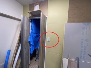 名古屋市港区の分譲マンションにて室内改修電気工事
